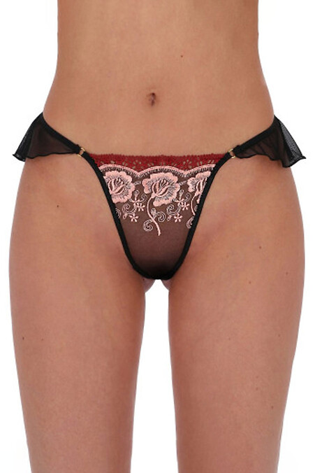Thong panties. Panties. Color: black. #4027181