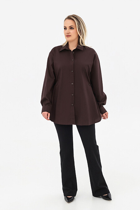 JANE Hemd Braun - #3044182