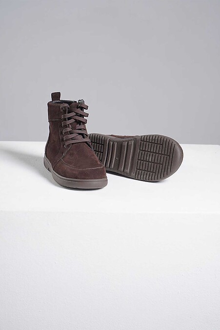 Braune Winterstiefel mit anatomischem Leisten - #4207182