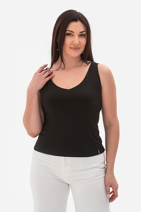 DIANA schwarzes T-Shirt - #3044183