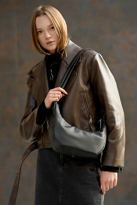 Damentasche HOBO S schwarz. Kleine Taschen. Farbe: das schwarze. #8045183