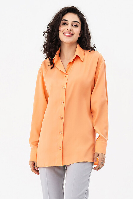 Сорочка REGIS. Блузи, сорочки. Колір: помаранчевий. #3042185