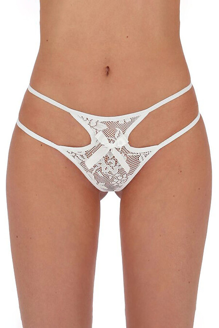 Thong panties "Rosca". Panties. Color: white. #4027186