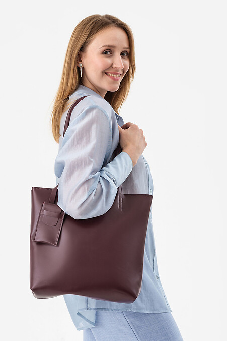 Women's bag made of genuine leather - #3300187