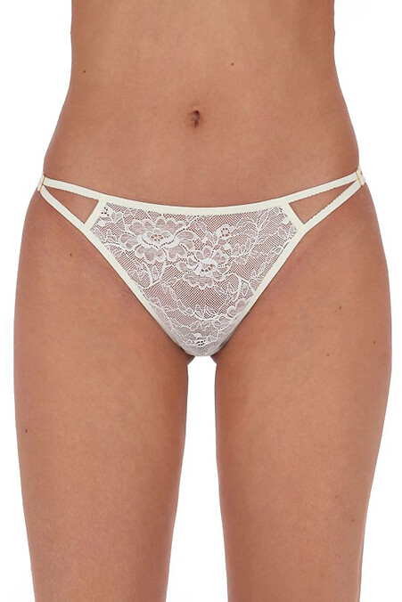 Thong panties "Felicita". Panties. Color: white. #4027187