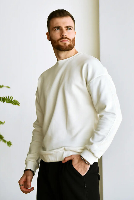 Herren-Sweatshirt TM Base Petlia 23 Milk. Sweatshirts, Sweatshirts. Farbe: weiß. #8034187