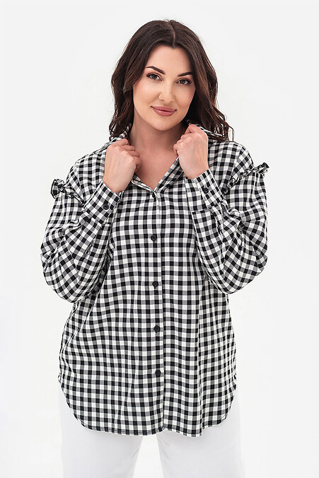 Shirt ALLA Black and White - #3043189