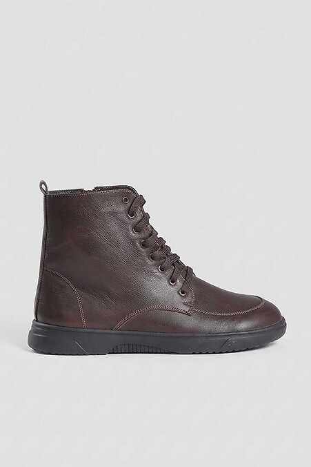 Anatomisch geformte Halbstiefel - Lederstiefel. - #4207193