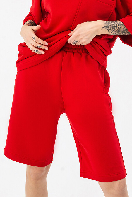 Shorts AKSA-HR. Shorts und Hosen. Farbe: rot. #3042196
