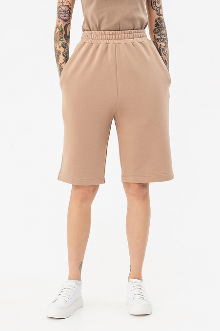 Shorts AKSA-HR. Shorts and breeches. Color: beige. #3042198