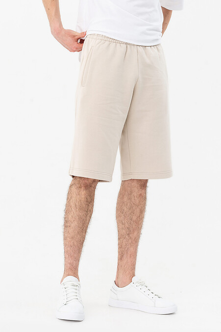 Men's shorts LEONE. Shorts and breeches. Color: beige. #3042205