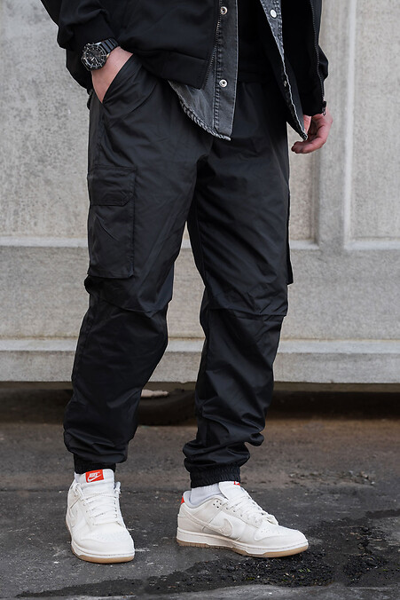 Vader Reflective 2026 Herren-Regenmantel-Cargohose in Schwarz - #8056207
