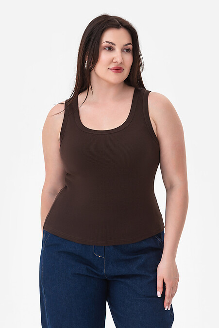 ROXI Braunes T-Shirt - #3044211