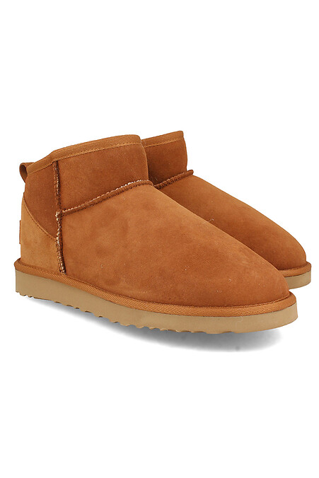 Women's ugg boots of red color. Uggs. Color: orange. #4203214