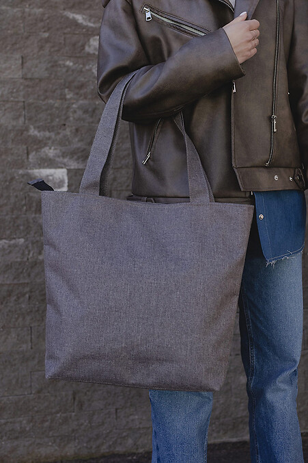 Michelle Gray Shopper Bag. Shoppers. Color: gray. #8049215