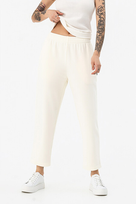 Pants RUBI-H1. Trousers, pants. Color: white. #3042216