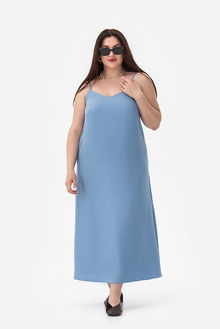 DORA Kleid Blau - #3044216