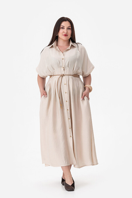 LULU-Kleid in Beige - #3044219
