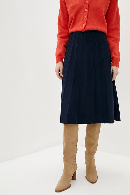 Winterrock für Damen. die Röcke. Farbe: blau. #4038220