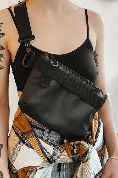 Street bag. Belt bags. Color: black. #8038222