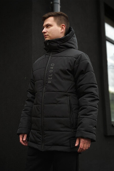 Zimowa długa stylowa kurtka puchowa Arctic - #8031226