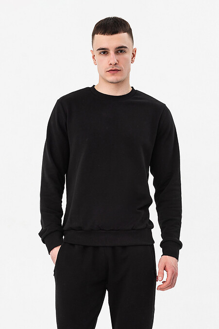 Men's black sweatshirt - #7775230