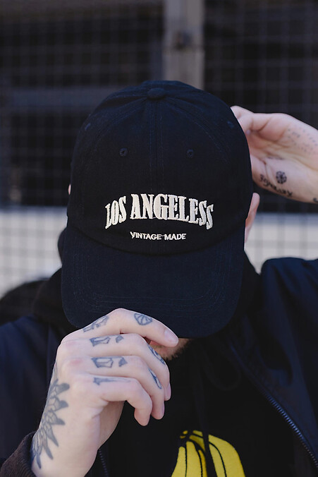 Men's Cap Baseball Cap Angeless Black. Hats, berets. Color: black. #8049230