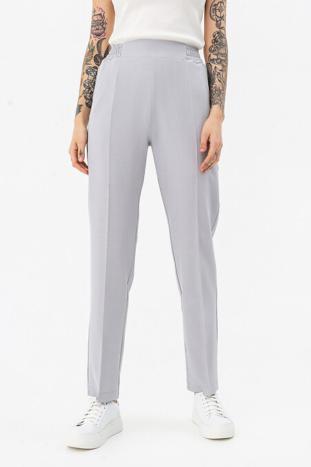 Pants AMANDA-T. Trousers, pants. Color: gray. #3042231