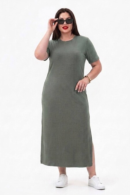 JULI Olivgrünes Kleid - #3044232
