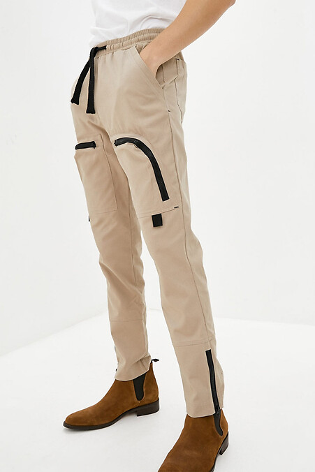 Zipper cargo pants - #8000244