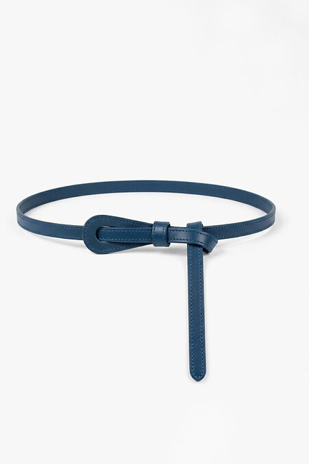 Жіночий пасок синього кольору - #3300246