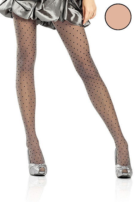 Fantasie-Strumpfhose in Visone-Farbe - #3009253