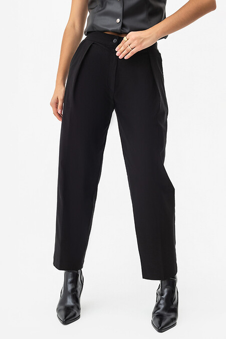 Trousers PANNA-B. Trousers, pants. Color: black. #3041255