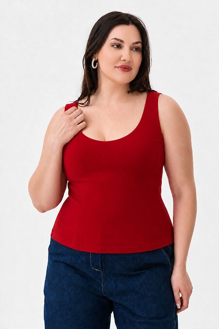 ADRI rotes T-Shirt - #3044264
