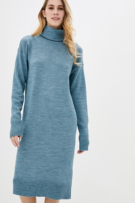 Women's winter dress. Dresses. Color: gray. #4038267