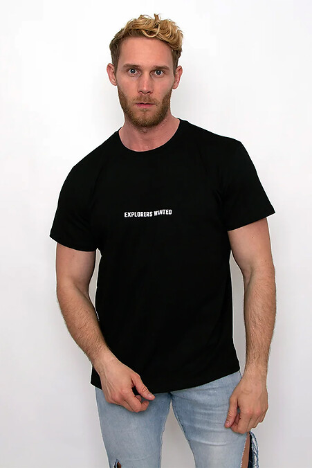 Herren-T-Shirt Explorer Schwarz - #8034269