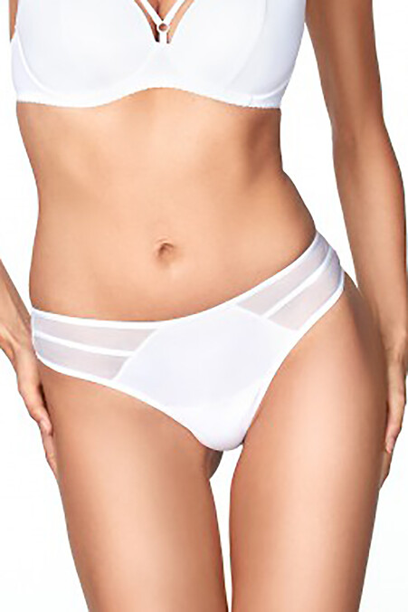 Women's thong briefs. Panties. Color: white. #4024270