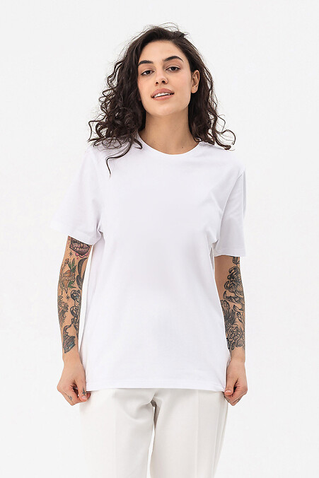 T-Shirt LUXUS-W. T-Shirts. Farbe: weiß. #3042271