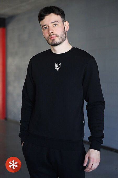 Warmes Sweatshirt „Crest“. Sweatshirts, Sweatshirts. Farbe: das schwarze. #9001277
