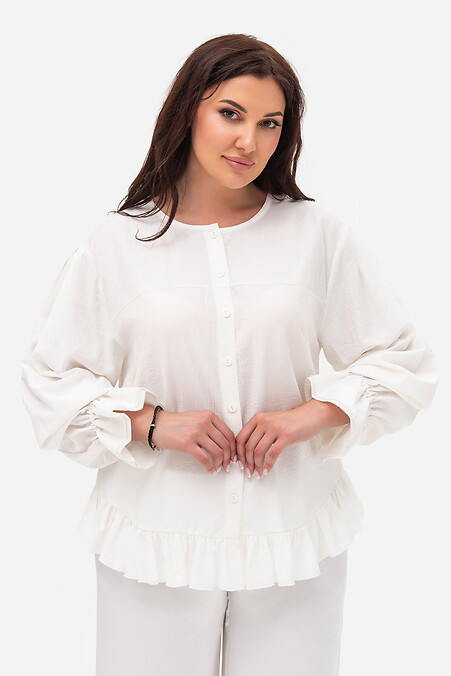 Bluse VAILA Milch - #3043280