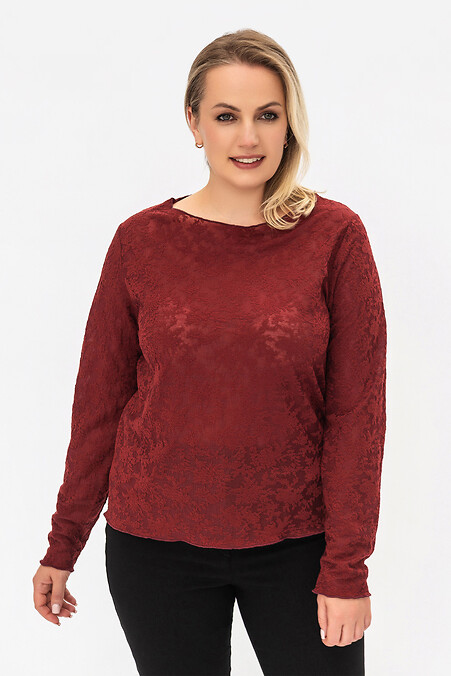LAB Burgundy Langarmshirt - #3044283