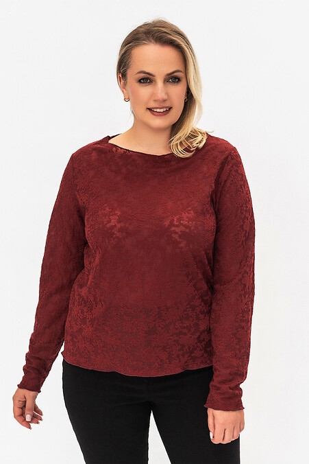 LAB Burgundy Langarmshirt - #3044283