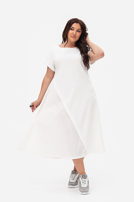 Plain dress DOUBLE below the knee - #3043285
