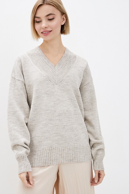 Pullover für Damen. Jacken und Pullover. Farbe: beige. #4038293