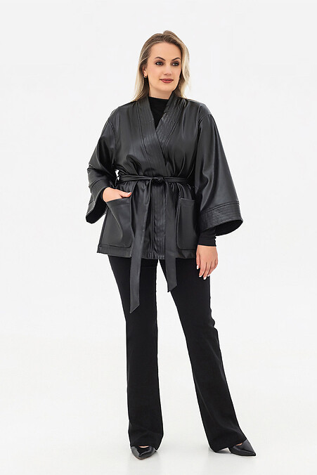 SQUARE Strickjacke Schwarz - #3044294