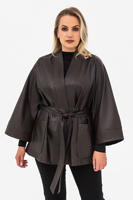 Cardigan SQUARE Dunkelbraun - #3044295