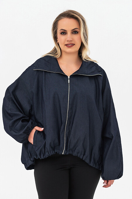 SANA Bomberjacke in Blau - #3044299