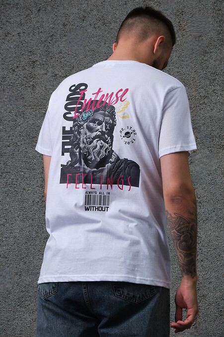 T-shirts. Color: white. #8049300