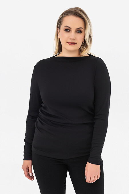 BANI Schwarzes Langarm-T-Shirt - #3044302