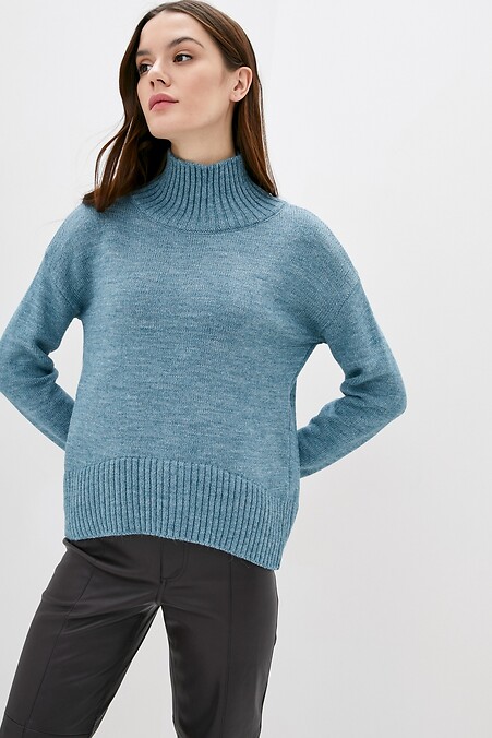 Sweter damski. Kurtki i swetry. Kolor: szary. #4038318